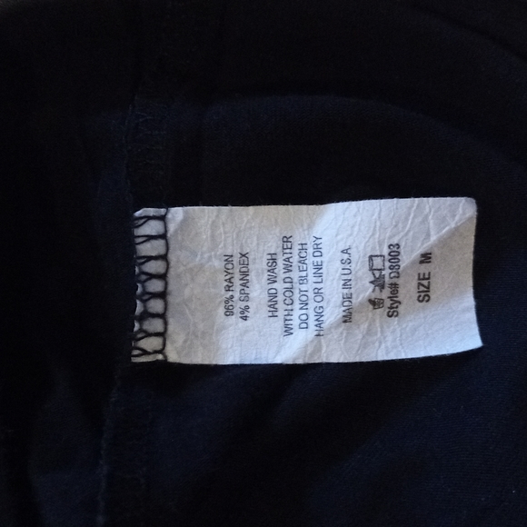 Black Shift Dress with Snowflake Motif - Picture 4 of 5